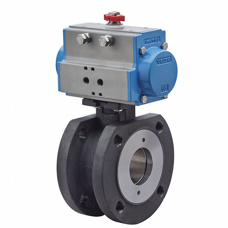2-Way Carbon Steel General Purpose Pneumatic Ball Valves