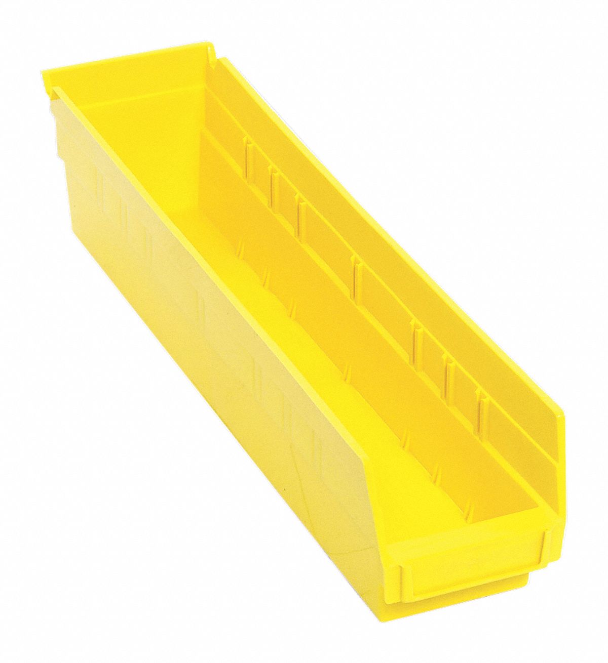 QUANTUM STORAGE SYSTEMS QSB103YL Shelf Bin,Yellow,Polypropylene,4 in 8PCC0