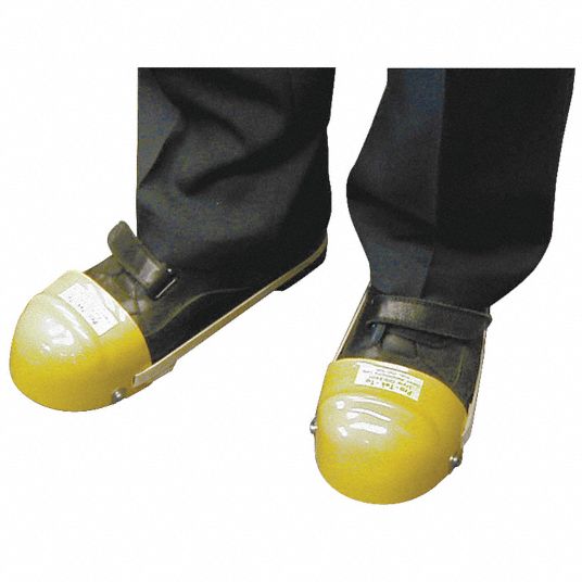 Toe Guard, Men's, Universal Size, Plastic, 1 PR - Grainger