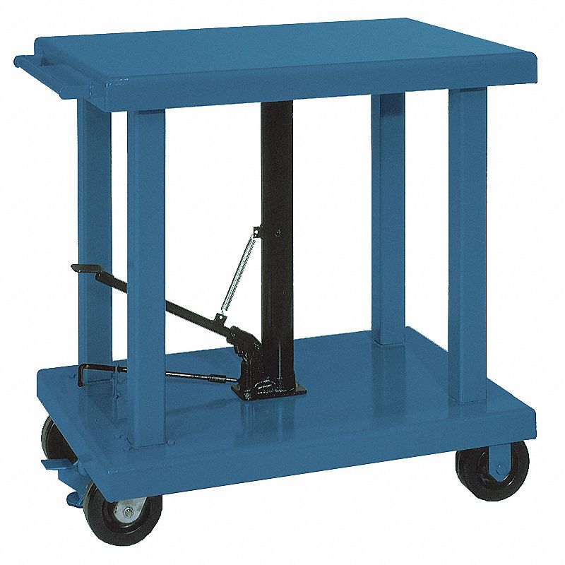 WESCO, 2,000 lb Load Capacity, 48 in x 32 in Platform, Manual Mobile