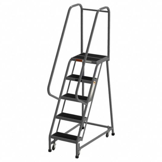 50 In Platform Ht 14 In Platform Dp Rolling Ladder 8pea5f008 G