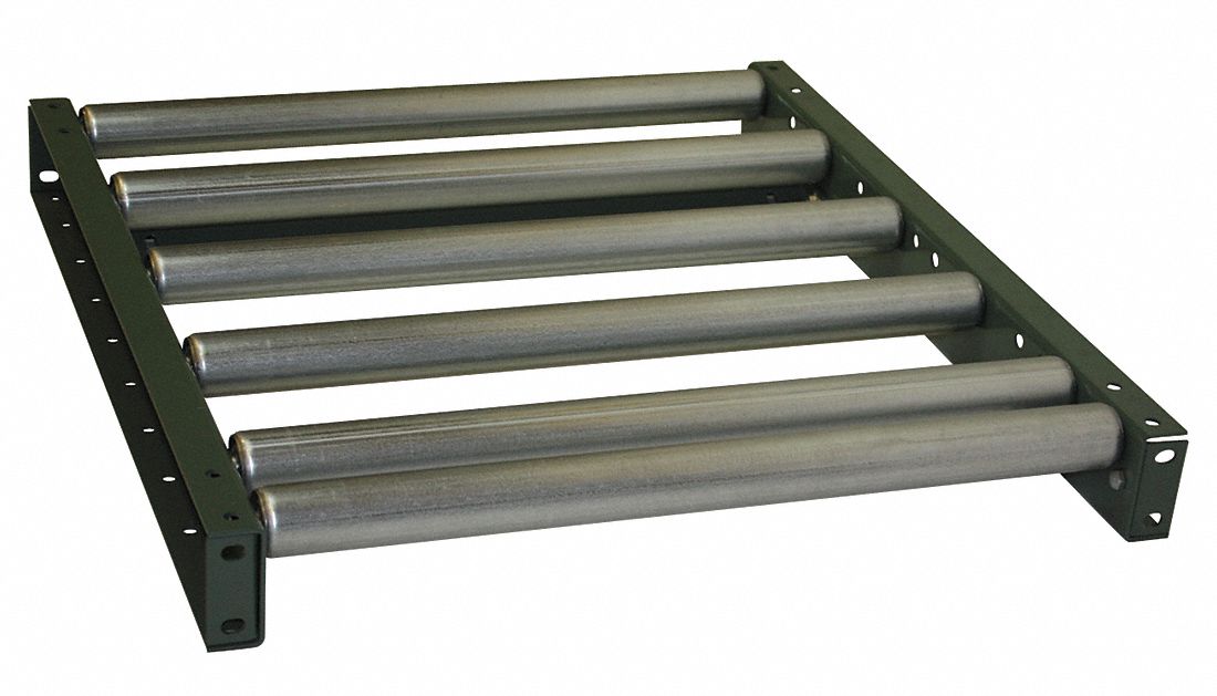 Drum Roller: 60 gal, 26 in x 30 in x 2 5/8 in, Steel, Black/Gray