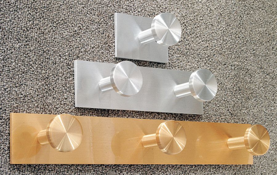 Garment Hook Rack Aluminum