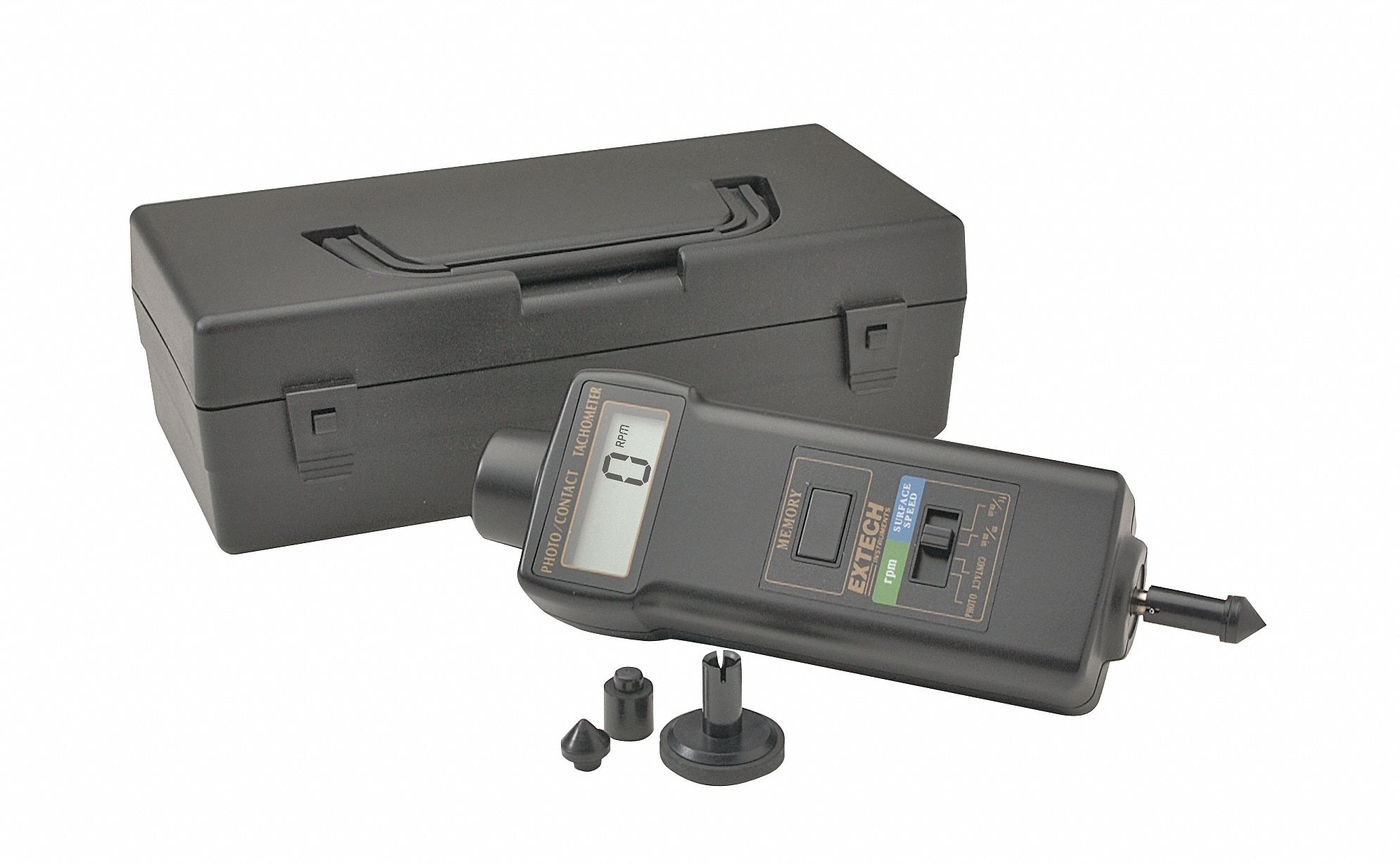 EXTECH Tachometer, 0.5 to 20, 000 rpm 8PMK7461895 Grainger