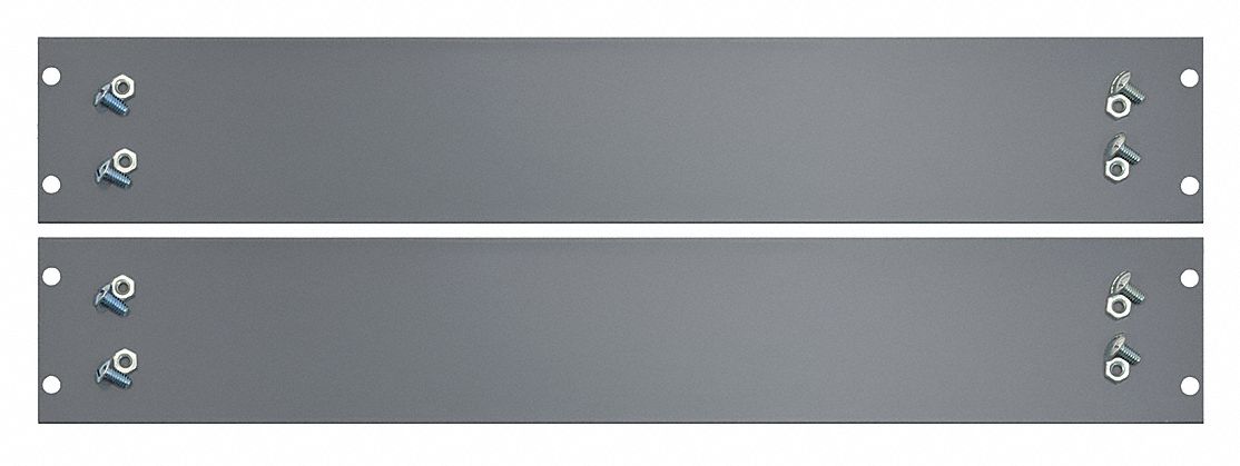 Side Brace: 21 5/16 in, 24 ga, Steel, Gray