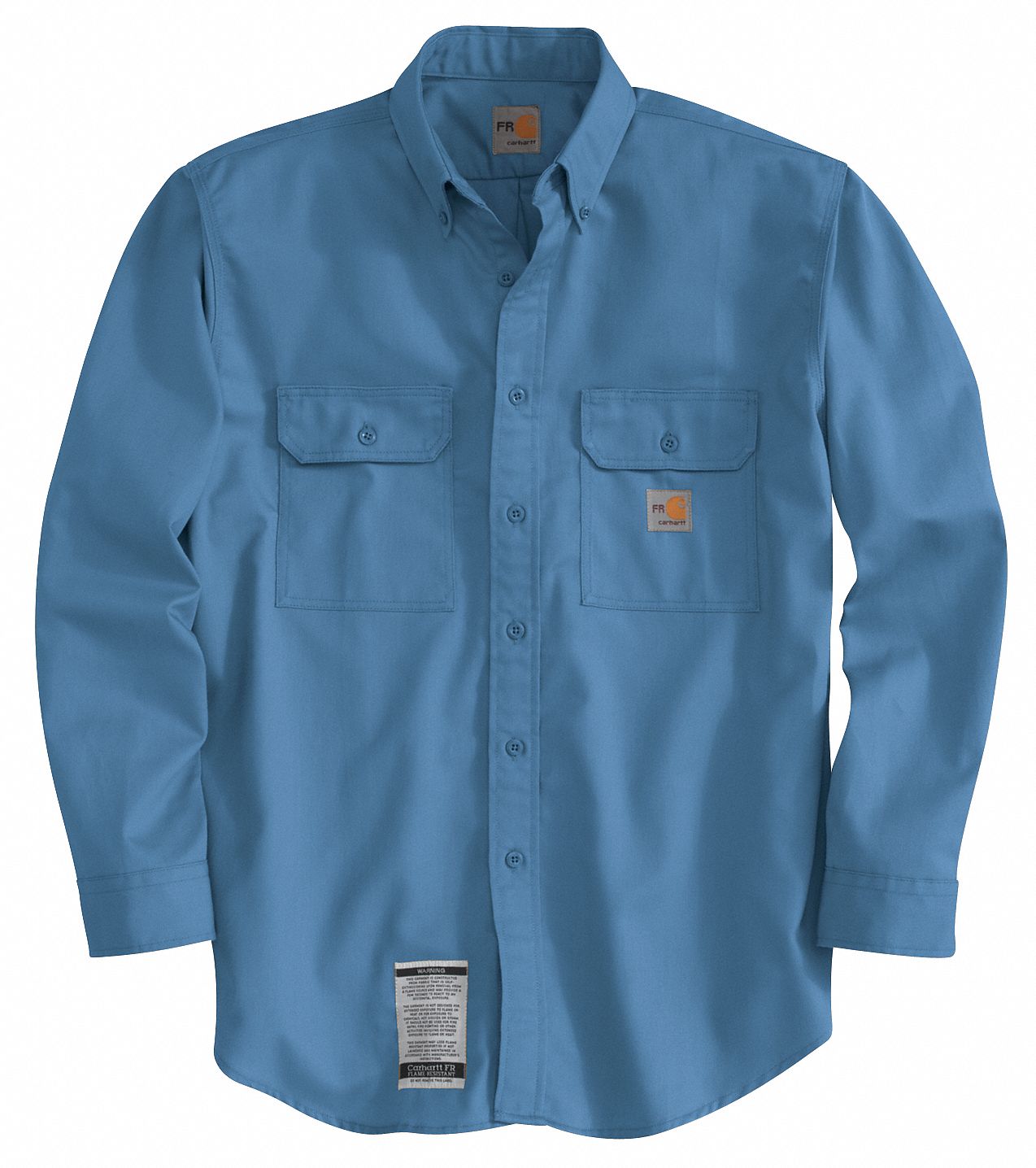 CARHARTT, 8.6 cal/sq cm ATPV, Men's, Flame-Resistant Collared Shirt ...