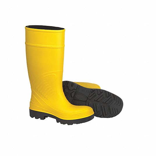 ONGUARD 899040933 Knee Boots,Size 9,15" H,Black,Plain,PR 