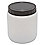 1,000mL/32 oz. Jar, Wide Mouth, High Density Polyethylene, PK 10