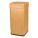TRANSPORT DRUM, FIBER, 30 GALON, SLIDE-ON LID, BROWN/BROWN