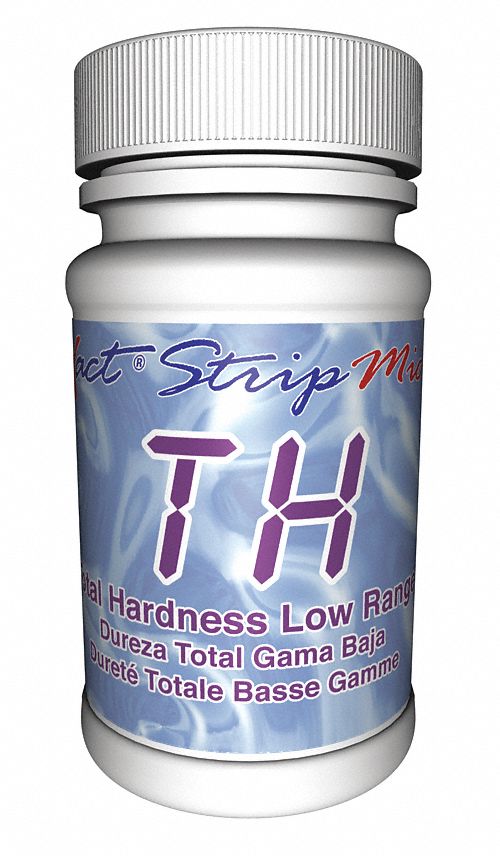 Test Strips: 2 to 77 ppm Total Hardness, Total Hardness, 100 Tests