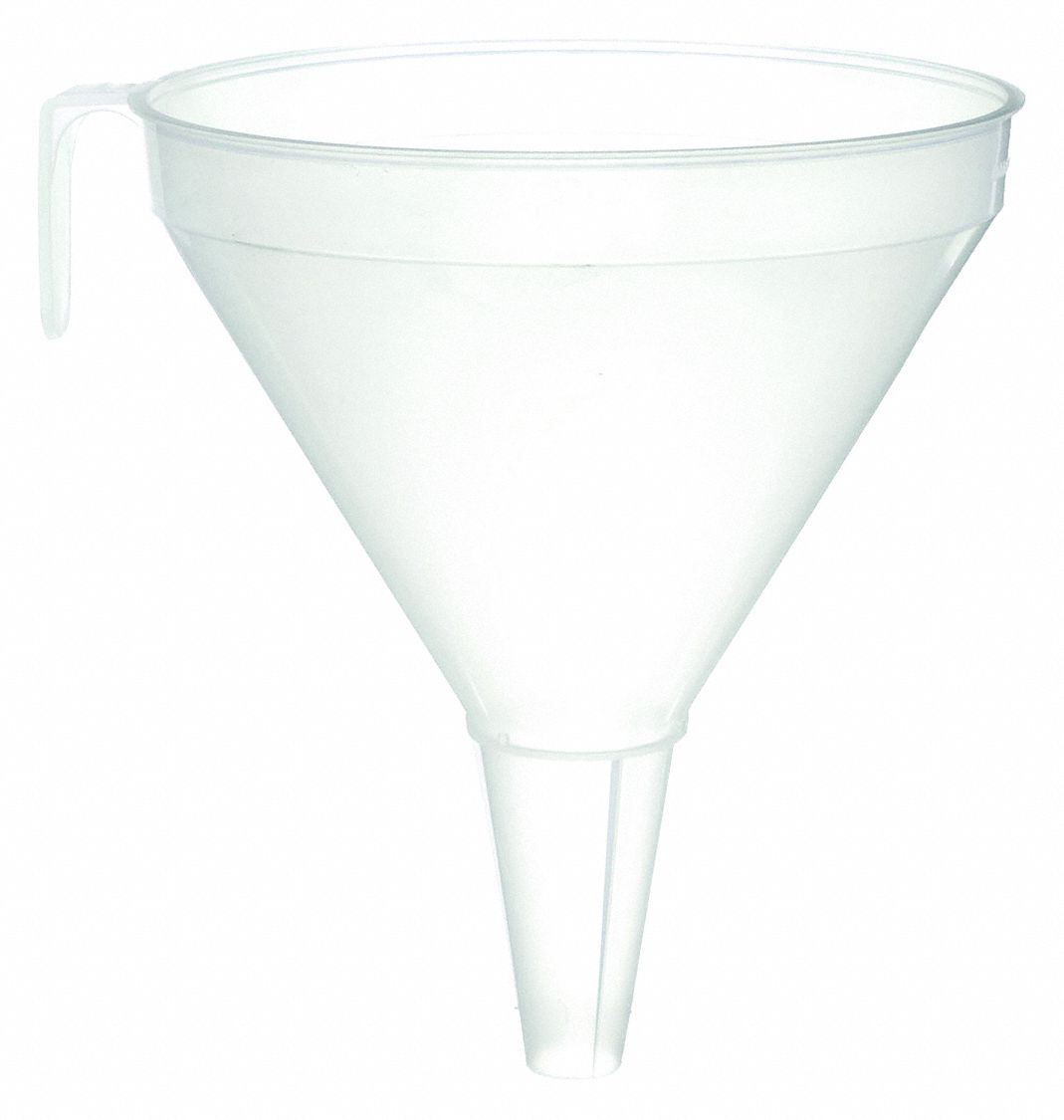 LARGE FUNNEL, PLASTIC, 71.68 FL OZ CAPACITY, 2.1 L CAPACITY, POLYPROPYLENE