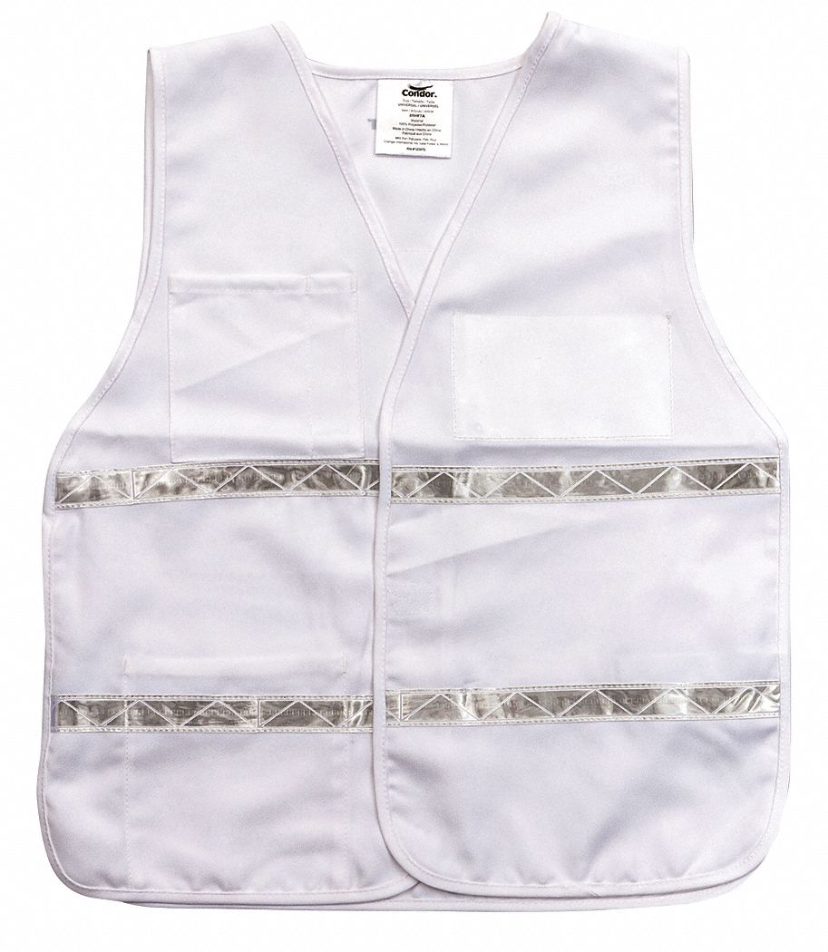 White high vis on sale vest