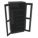 STORAGE CABINET, 36 IN X 24 IN X 78 IN, 5 SHELVES, SWING HANDLE/KEYED, 22 GA PANEL, ADJUSTABLE