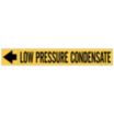 Low Pressure Condensate Adhesive Pipe Markers on a Roll