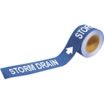 Storm Drain Adhesive Pipe Markers on a Roll