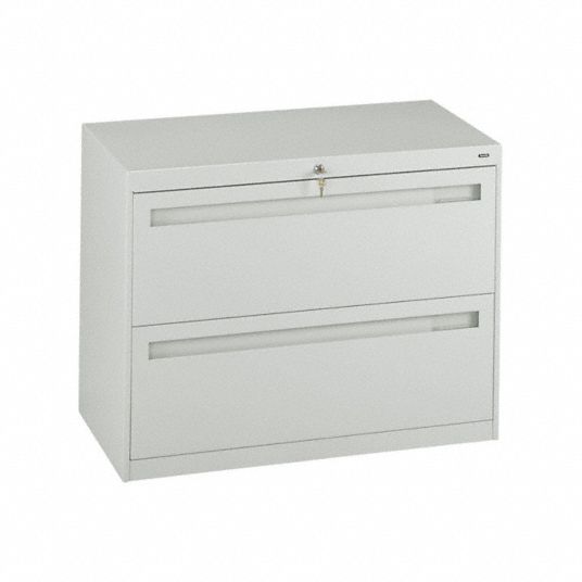 TENNSCO, Champagne/Putty, 3 Drawers, Lateral File Cabinet - 9RZU8 ...