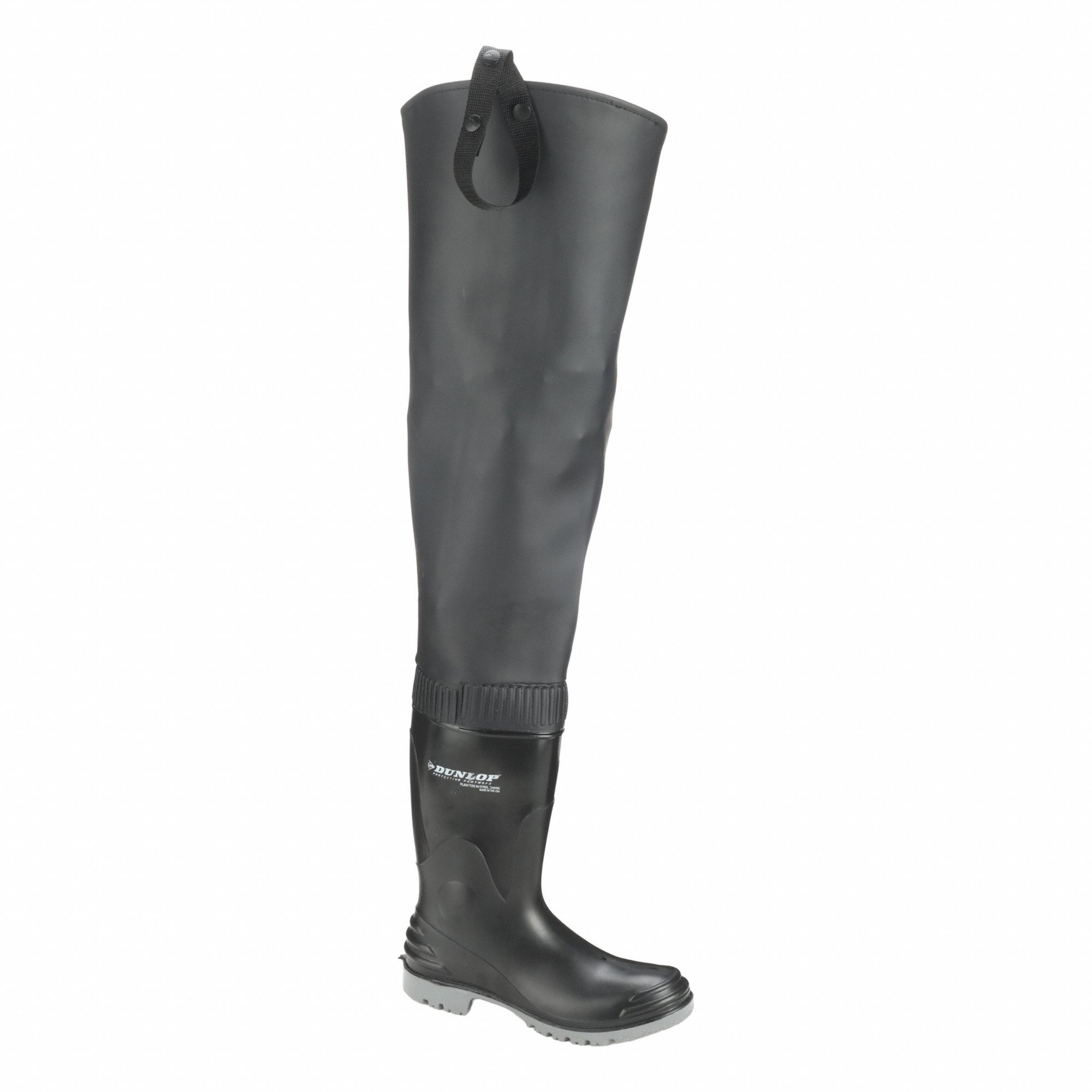 Wader: Black, PVC,