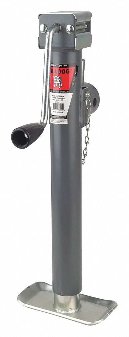 WON⭐︎ Bulldog | 178203 | Pipe Mount Swivel Jack - 5,000 Lbs - 15