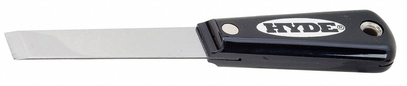 Putty Knife Straight Carbon Steel 3/4 W