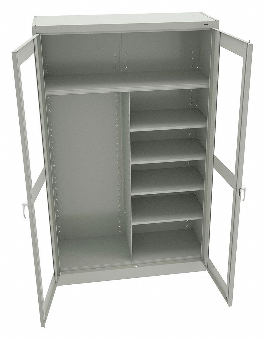 TENNSCO, 48 in x 18 in x 78 in, 5 Shelves, Storage 8RR41