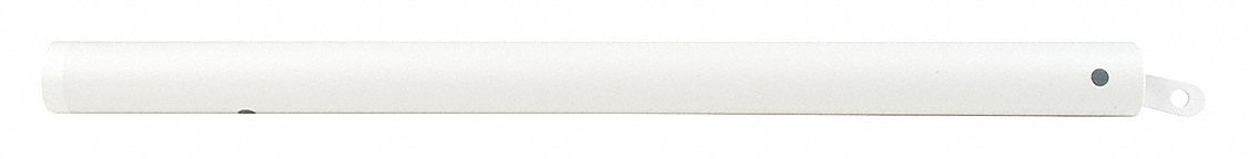 Bailer: PVC, 24 in Overall Lg, 1 5/8 in Overall Dia