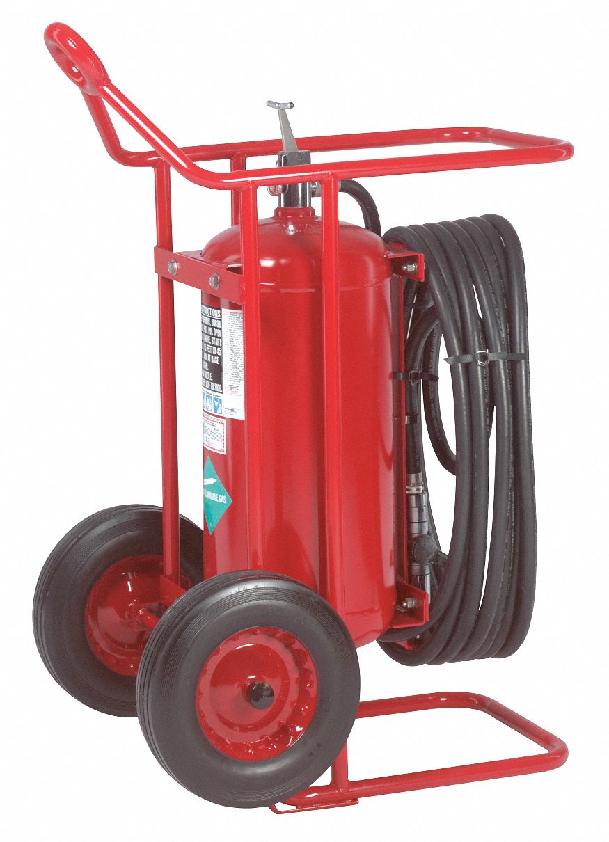 8GER7 - Wheeled Fire Extinguisher 125 lb. 50 ft