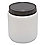 1,500mL/51 oz. Jar, Wide Mouth, High Density Polyethylene, PK 10