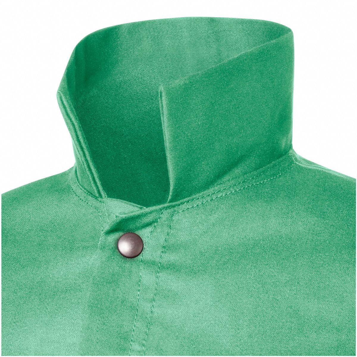 STEINER Welding Jacket Men's, Cotton ( 9 oz ), Green, Snaps, 2 Total