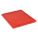 TOTE BOX LID, 20⅞ IN X 18¼ IN, RED