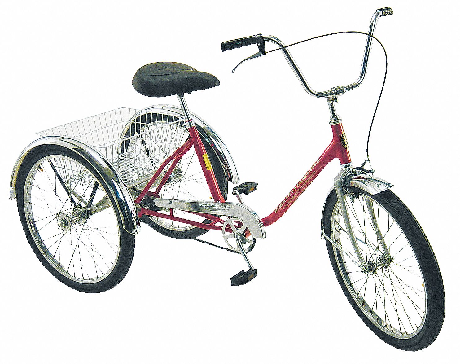 tricycle rear basket