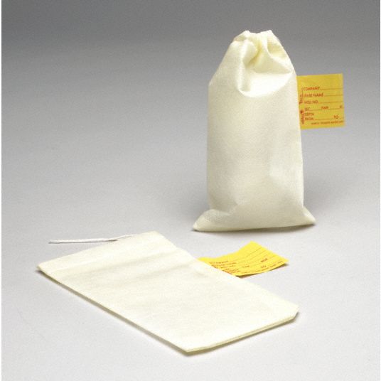 10.5 in Lg, 5.5 in Wd, Geological Sample Bag 8ZCK3POLYPROP 5.5X10.5