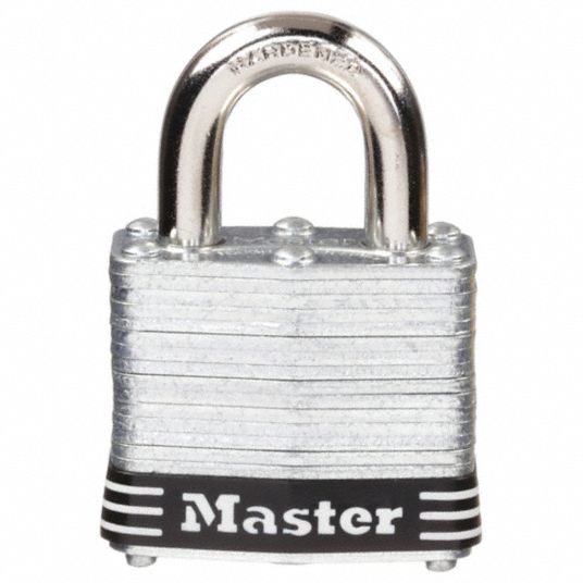 MASTER LOCK, Keyed Alike, Steel, Lockout Padlock - 8TN27|3KABLK