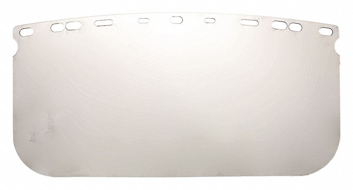 Faceshield Window, Polycarbonate, 8x15.5In