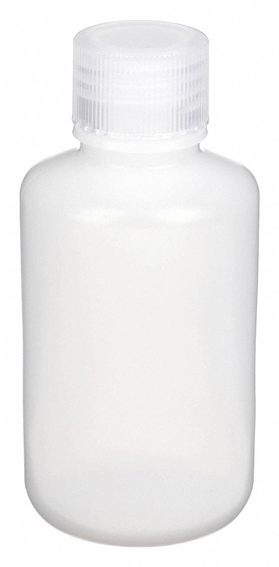 Bottle, 101 mm H, Natural, 50 mm Dia, PK72