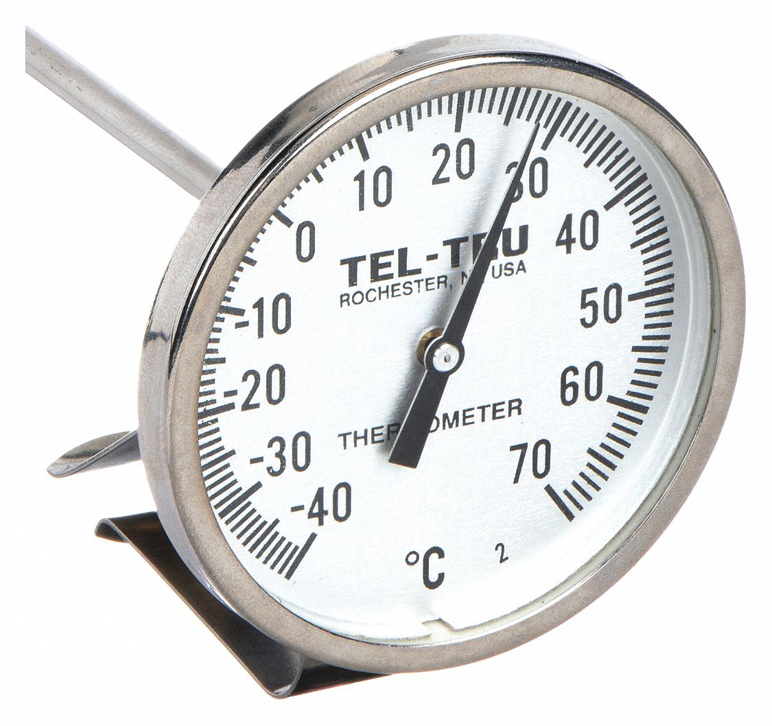 Tel-Tru Glow in the Dark Barbecue Thermometer Long 4 Stem