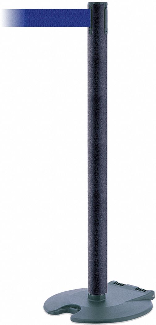 Barrier Post with Belt, 7-1/2 ft. L