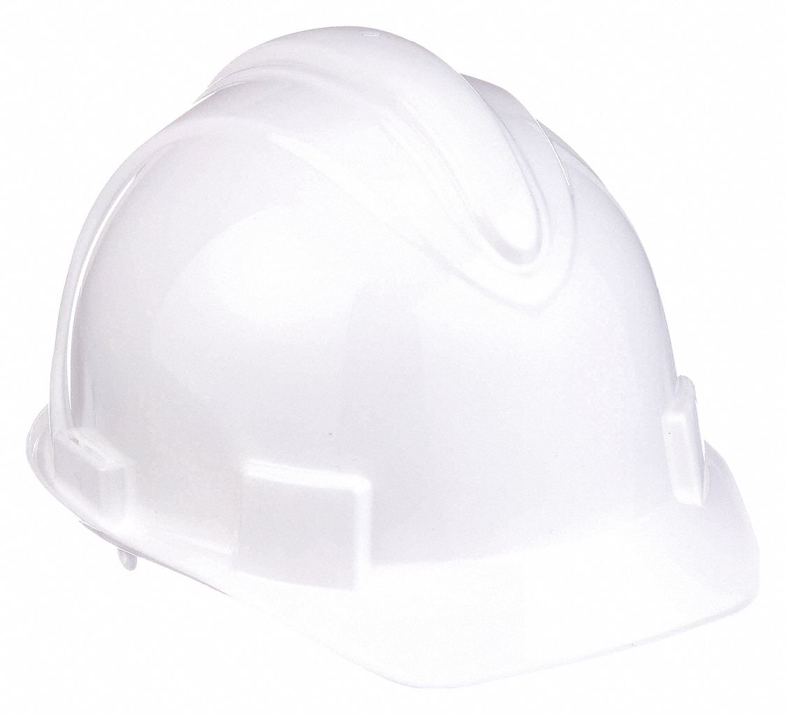 White, No Graphics, Hard Hat - 8U120|20392 - Grainger