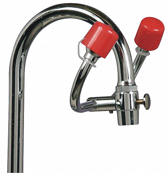 OPTIKLENS Eye/Face Wash, Faucet Mount, 8 W, 21/2 D 8UKU0OK II LAB