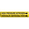 High Pressure Nitrogen Snap-On Pipe Markers