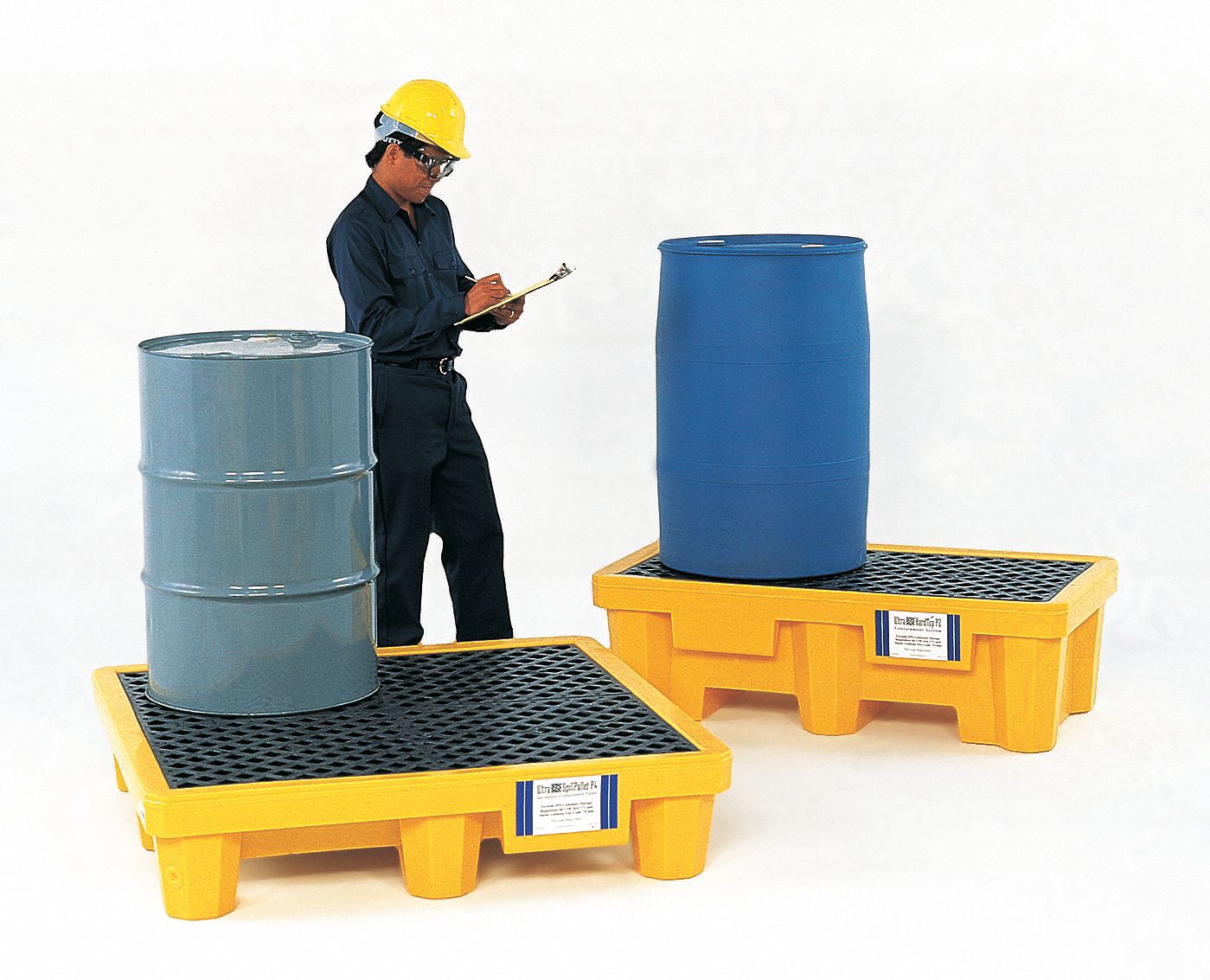 Ultratech For Drums Gal Spill Capacity Ultra Spill Pallet R Ul Grainger