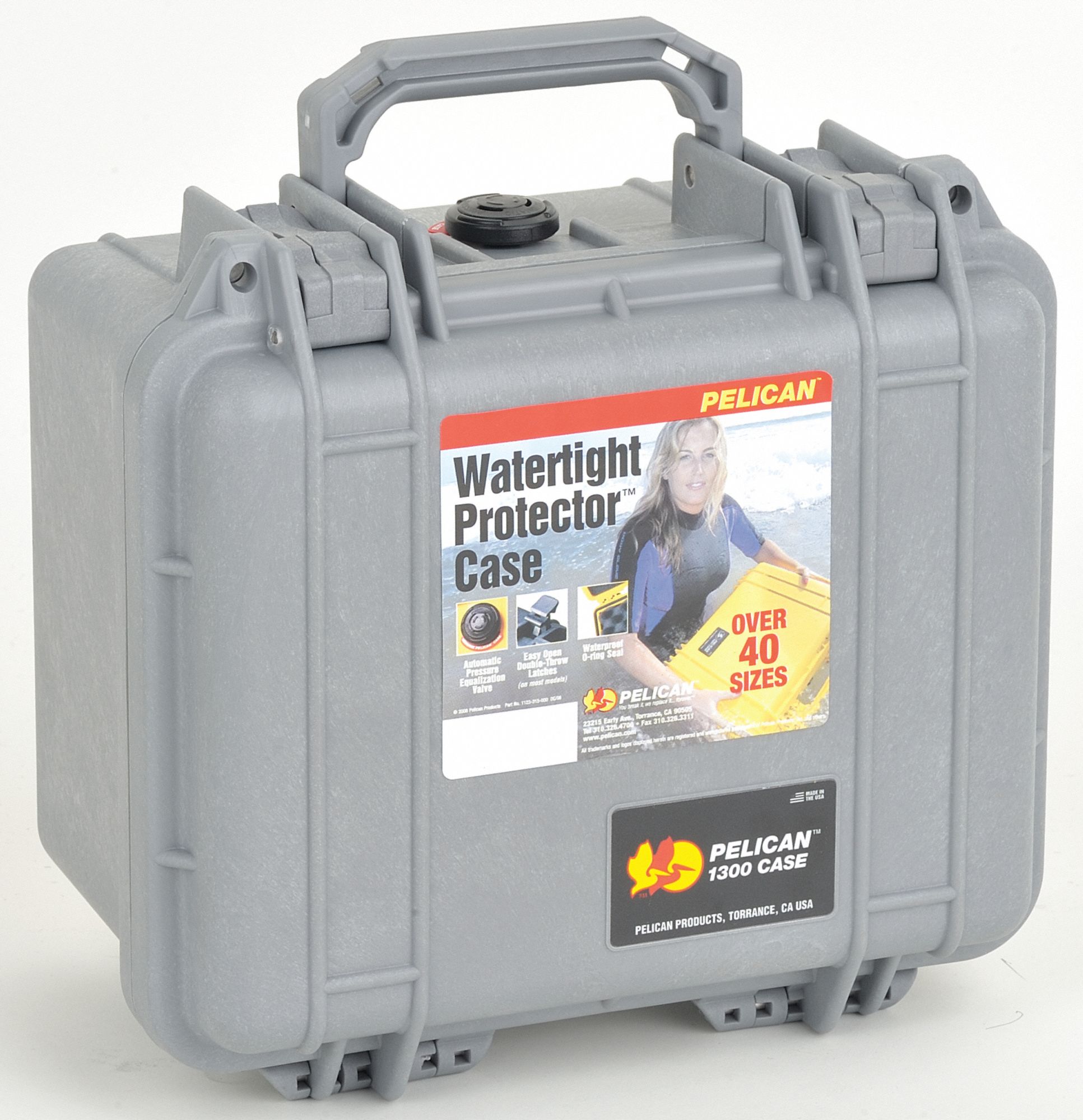 Pelican x ColorCase 1535 Air - Deep Pacific with Yellow