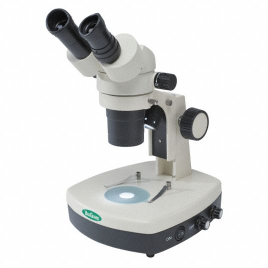 Microscope, Binocular, 2X to 4X Optical Magnification, Light Source LED ...