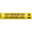 High Pressure Gas Snap-On Pipe Markers