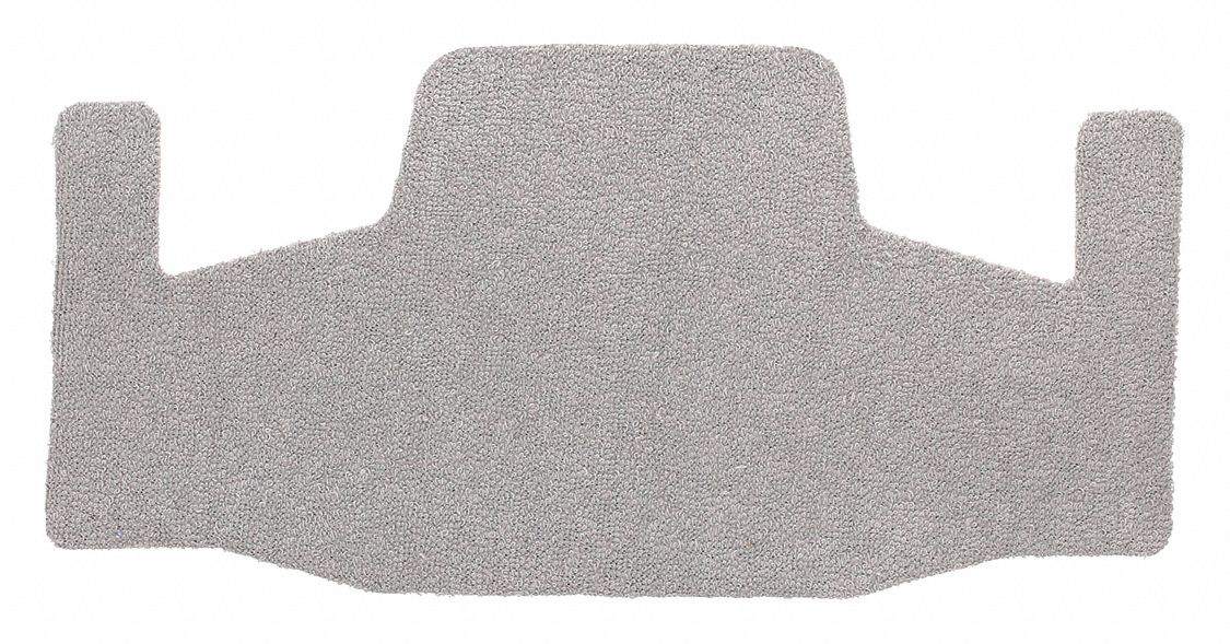 BULLARD REPLACEMENT BROW PAD, ABSORBENT COTTON, GREY, LARGE - Hard Hat ...