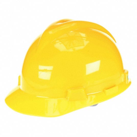 MSA Hard Hat, Type 1, Class E, Yellow 8UWM3473285 Grainger