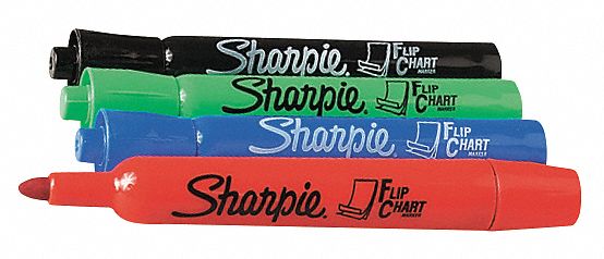 Permanent Marker Set Assorted PK4