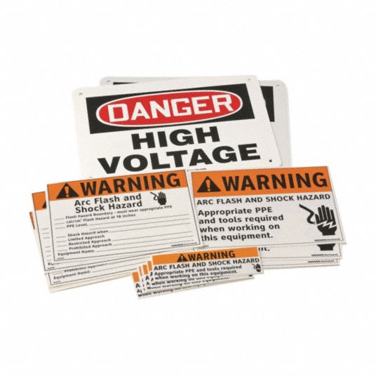 Vinyl, Adhesive Sign Mounting, Safety Sign - 9MCH4|MELC113VS - Grainger