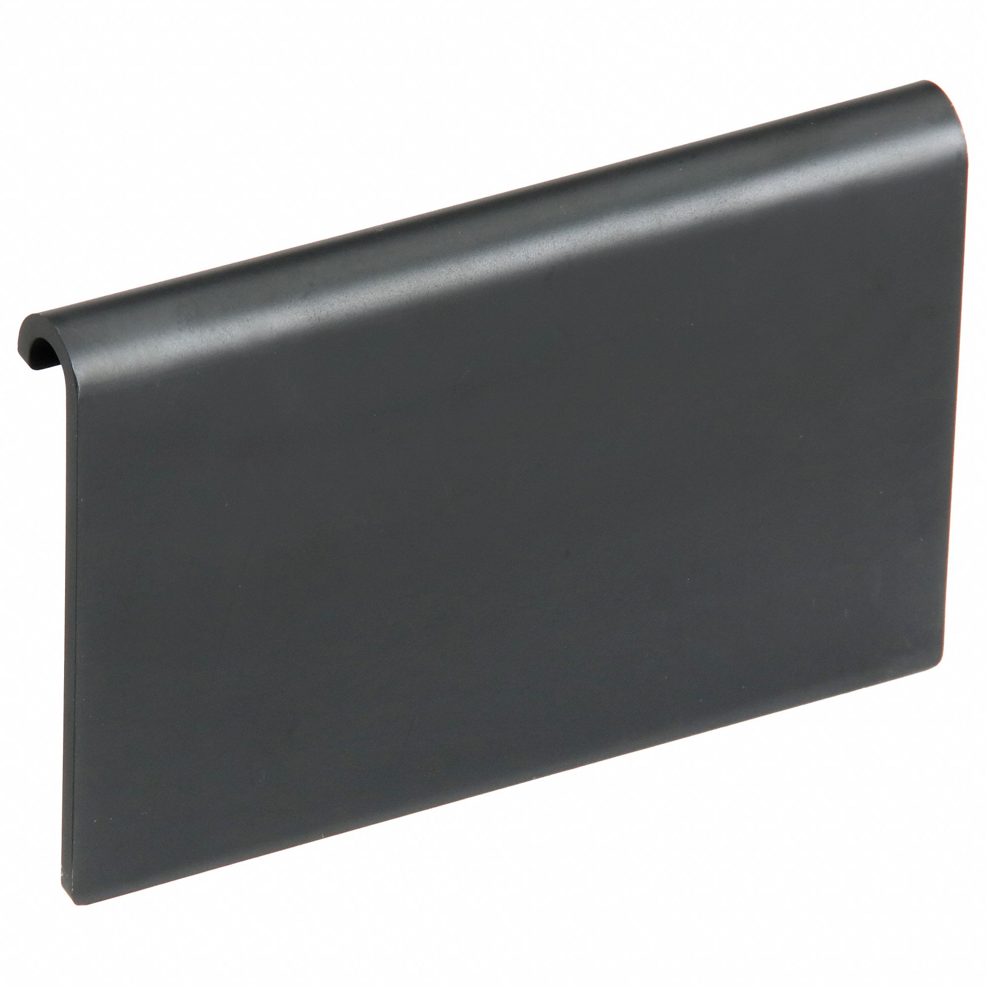 LABEL HOLDER, 4 IN X 2⅜ IN, BLACK, ADHERED, 24 LABEL HOLDERS, SNAP-ON, PLASTIC, 24 PK