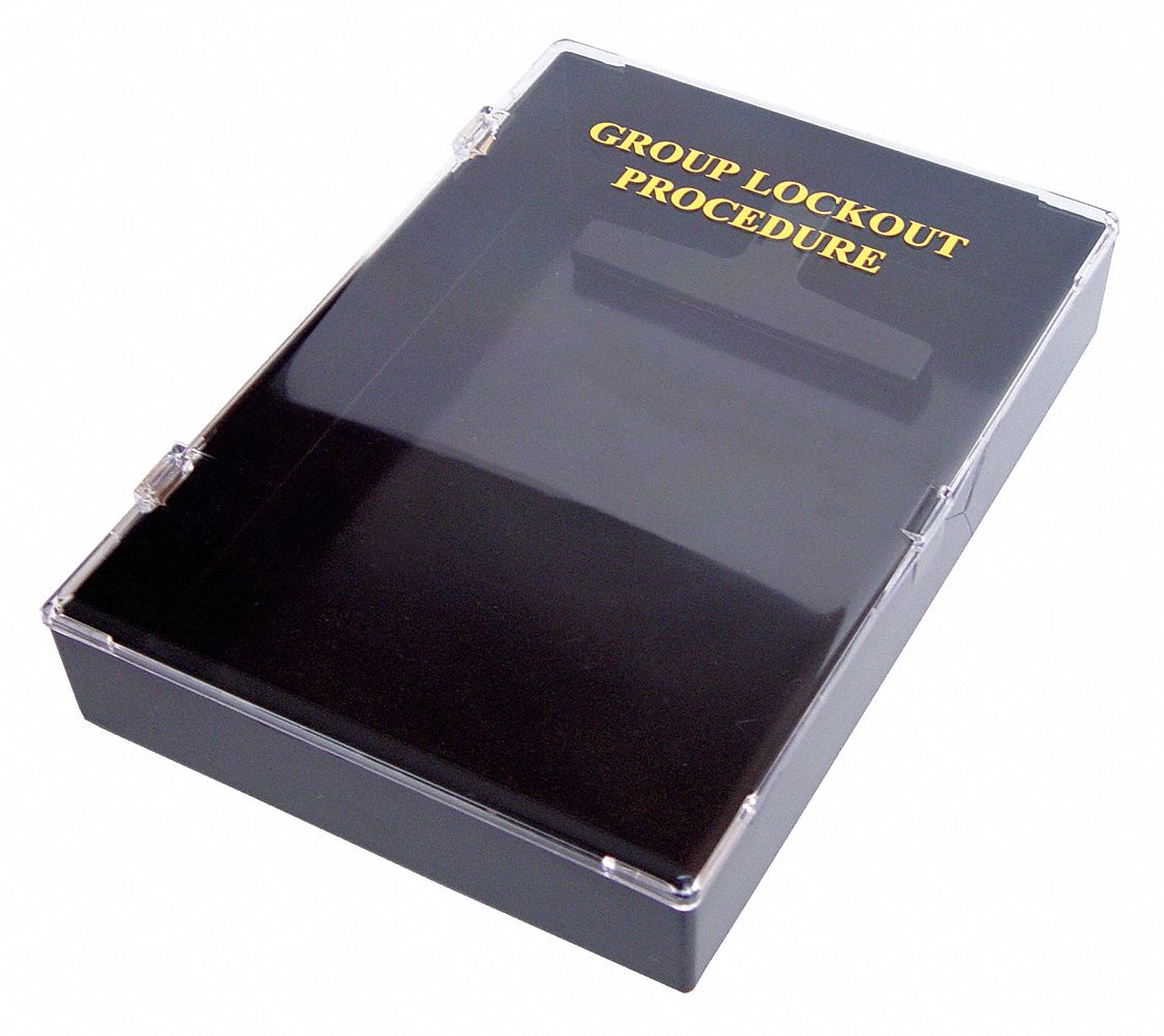 8VPR0 - GROUP LOCKOUT BOX PROCEDURE BLACK PC