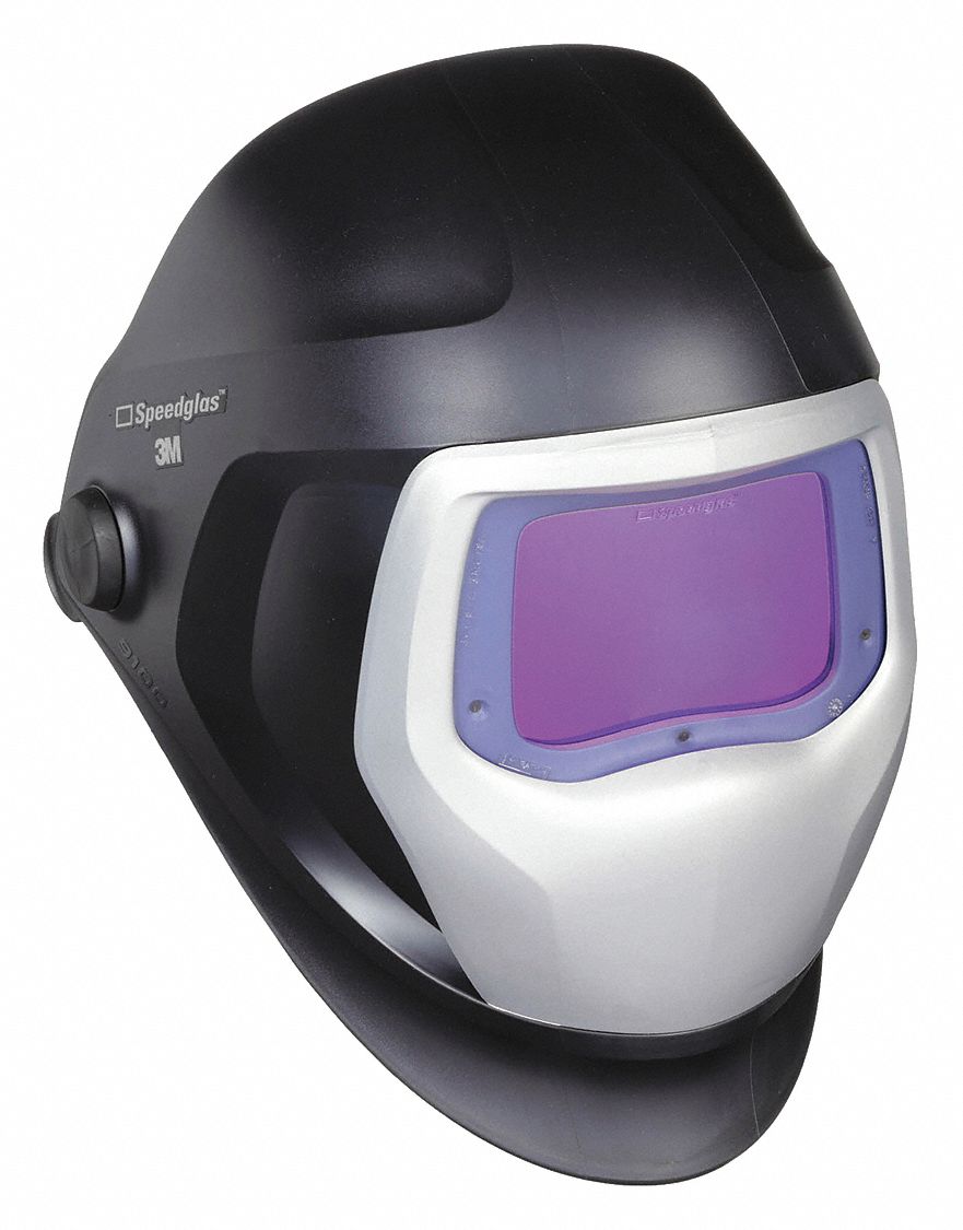 3M SPEEDGLAS, AutoDarkening, 3 Arc Sensors, Welding Helmet 8VT46